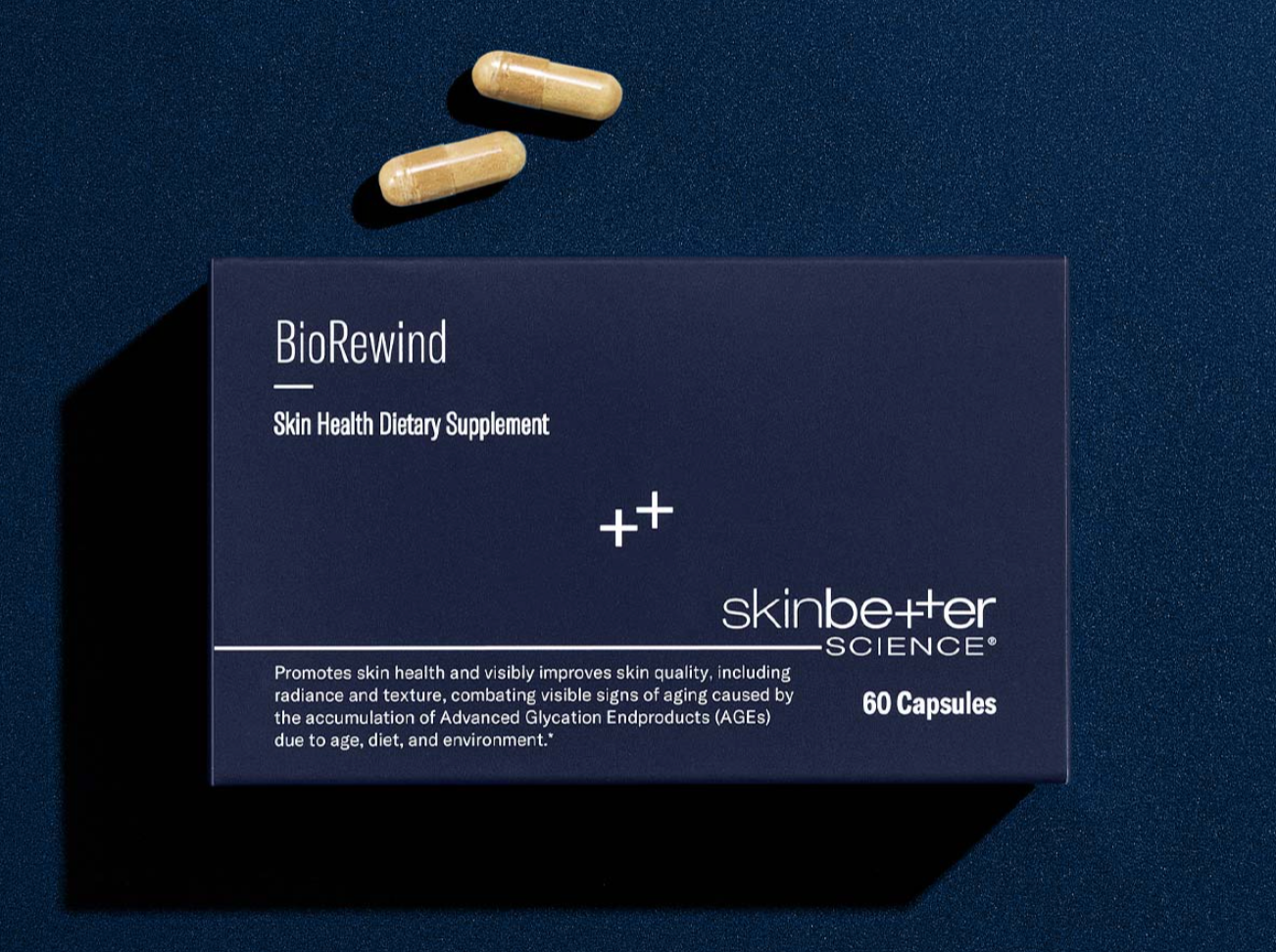 Introducing BioRewind Skin Health Supplement by SkinBetter Science