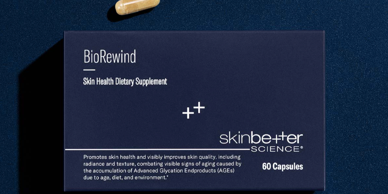 Introducing BioRewind Skin Health Supplement by SkinBetter Science