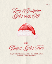Day 6: Sculptra – Buy 1, Get 1 50% Off or Buy 3, Get 1 Free